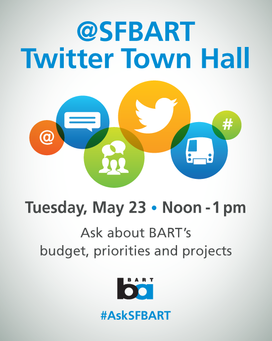 Twitter Town Hall Tues May 23 Noon-1pm